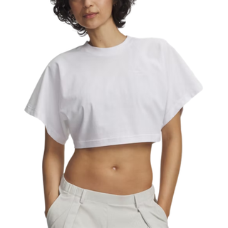 Maglia a Maniche Corte - Under Armour Cropped Script