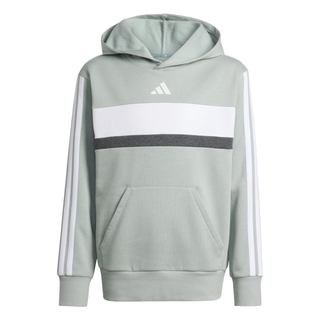 Felpa con Cappuccio - Adidas J 3S TIB FL HD