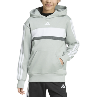 Felpa con Cappuccio - Adidas J 3S TIB FL HD