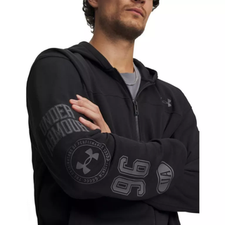 Felpa con Cappuccio - UA Rival LW Graphic Full Zip