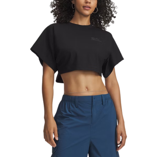 Maglia a Maniche Corte - Under Armour Cropped Script