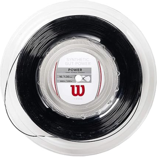 Corda da Tennis - Wilson Synthetic Gut Power 16 200M Reel