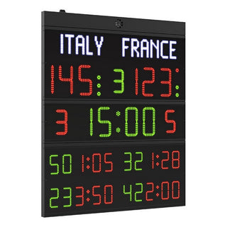 Tabellone segnapunti Elettronico multisport FC60H25N Omologato FIBA