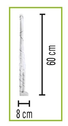 Coppia di porte da calcio Train & Score con struttura pieghevole Garlando 0.90x0.60 Metri