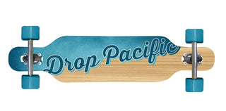 Longboard Drop Pacific ruote azzurre Nextreme