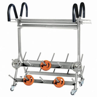 Rastrelliera porta body pump set 20 posti Toorx