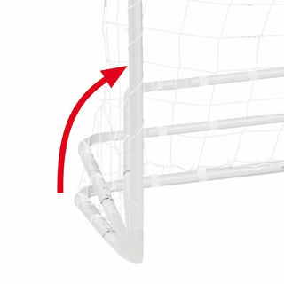 Coppia di porte da calcio Train & Score con struttura pieghevole Garlando 0.90x0.60 Metri
