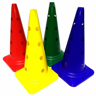 Cono in plastica forato altezza cm 51
