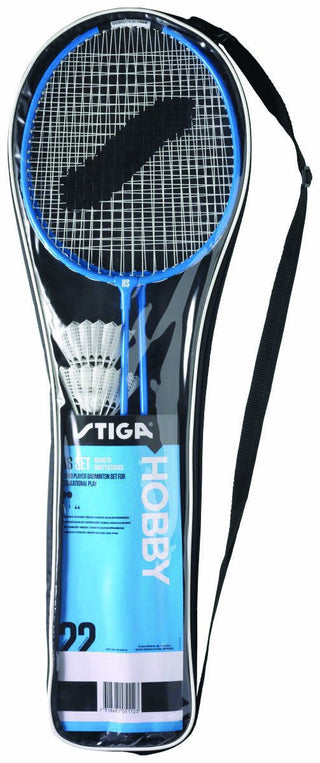 Set di 2 racchette Hobby Senior FS, 3 volani e sacca Garlando