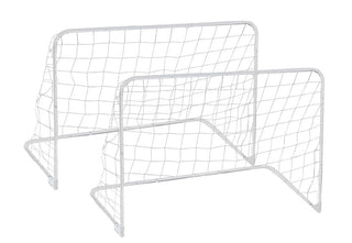 Coppia di porte da calcio Train & Score con struttura pieghevole Garlando 0.90x0.60 Metri