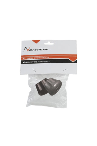 Kit 2 freni tampone neri completi di kit di fissaggio per pattini 2in1 Reverse Nextreme