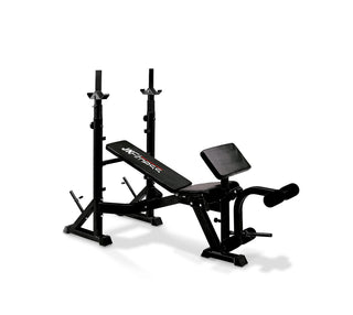 Panca regolabile con porta bilanciere professionale Jk Fitness 6070