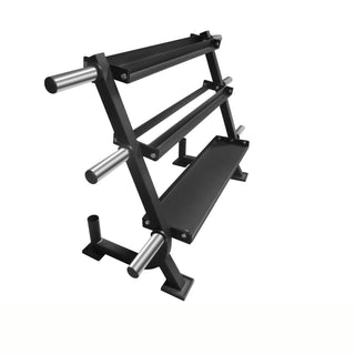 Multi Rack Diamond Porta Dischi, Bilancieri, Manubri e Kettlebells - 148 x 56 x 96 cm