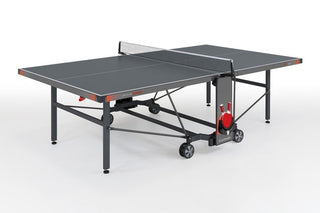 Tennis da tavolo Garlando Premium Outdoor con ruote piano grigio per esterno