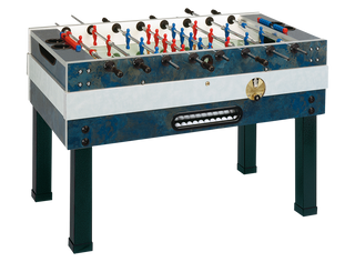 Calcio Balilla Garlando Deluxe outdoor con aste rientranti