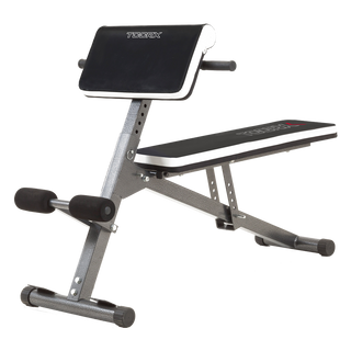 Panca per hyperextension con panca piana e inclinabile multiuso Toorx Wbx 40 Multi Fit richiudibile