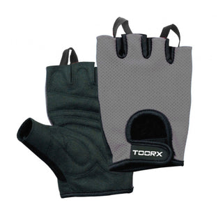 Guanti da allenamento in pelle scamosciata e microrete Toorx