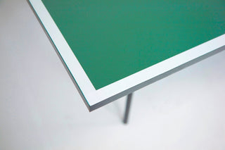 Tennis da tavolo Garlando Challenge con ruote piano verde per interno