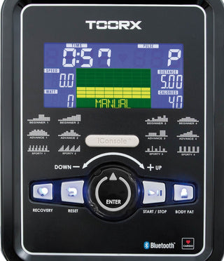 Cyclette Toorx Brx 300 elettromagnetica con ricevitore wireless APP Ready