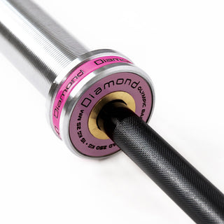Bilanciere Olimpico Diamond Woman - 201 cm - carico max 250 kg - droppabile - 15 kg