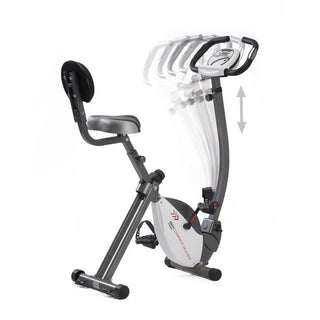 Cyclette Toorx Brx Compact Multifit Salvaspazio ad accesso facilitato