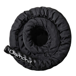 Fune Diamond In Poliestere Con Cover In Nylon - Battle Rope Ø 38 mm x 12 m