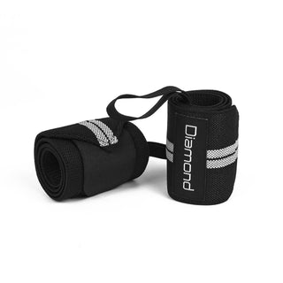 Fasce Diamond Per Weightlifting | Coppia Polsiere 7,5 x 50 cm