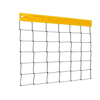 Rete da beach volley con bordatura superiore in pvc