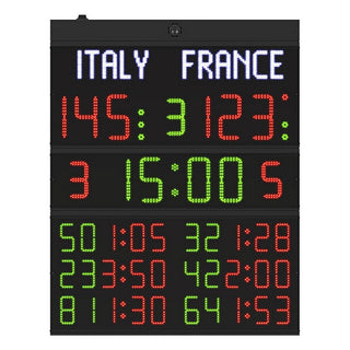 Tabellone segnapunti Elettronico multisport FC62H25N Omologato FIBA