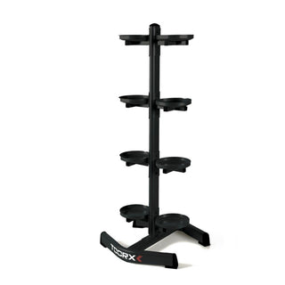 Rastrelliera verticale porta kettlebell-palle mediche 8 posti Toorx