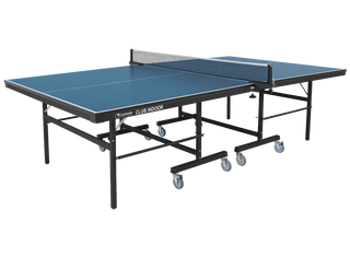 Tennis da tavolo Garlando Club Indoor con ruote piano blu per interno