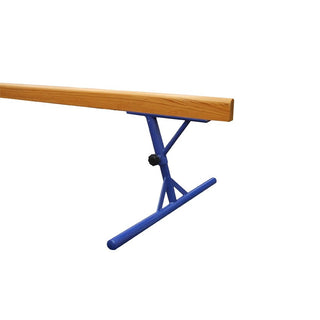 Asse di equilibrio in legno da metri 5 altezza regolabile