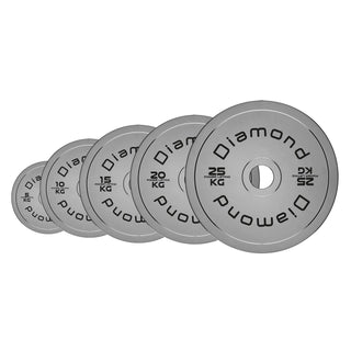 Disco Olimpico Diamond In Acciaio Powerlifting