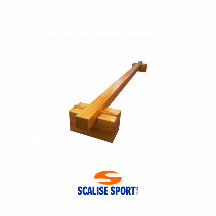 Asse di equilibrio scolastica da metri 3 in legno