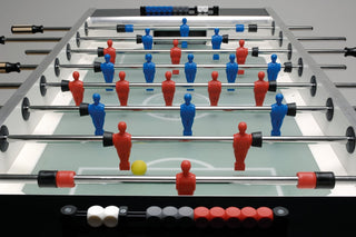 Calcio Balilla Garlando Master champion con aste uscenti e campo gioco lungo