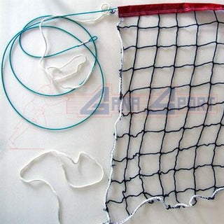 Rete da beach tennis con bordatura superiore in pvc