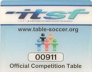 Calcio Balilla Garlando Master champion con aste uscenti e campo gioco lungo