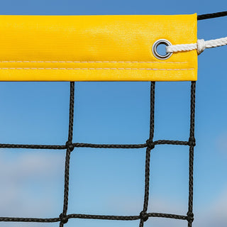 Kit beach volley completo di pali da 80 mm, rete e linee segna-campo