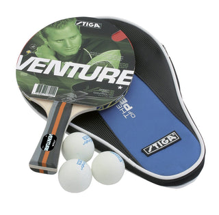 Set 1 racchetta + 3 palline + custodia Garlando Venture