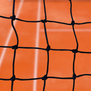 Rete da Tennis regolamentare maglia quadra annodata filo 2,5 mm
