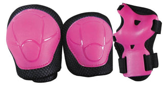 Set di protezioni Kids fucsia peso utilizzatore fino a 25 Kg Nextreme