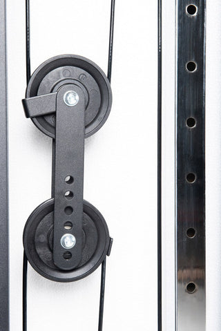 Stazione dual pulley cable cross Toorx Csx 3000 con doppio pacco pesi acciaio 80 kg cad.