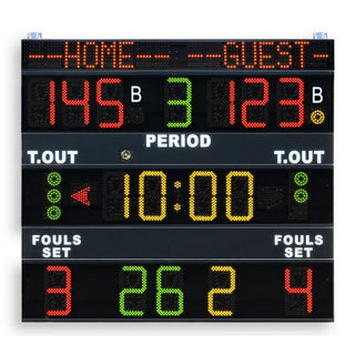 Tabellone segnapunti Elettronico multisport FS130N Omologato FIBA