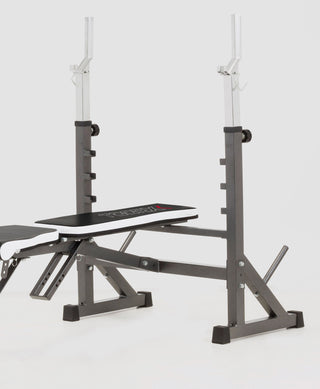 Panca porta-bilanciere Toorx Wbx 90 richiudibile con leg extension e arm curl