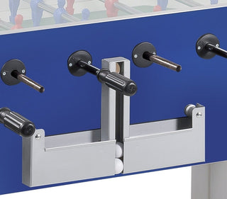 Calcio Balilla Garlando Class Weatherproof con aste uscenti e vetro superiore