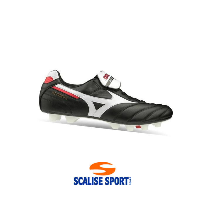 Scarpa Calcio - Mizuno Fortuna 4 MD Black/Silver/Red