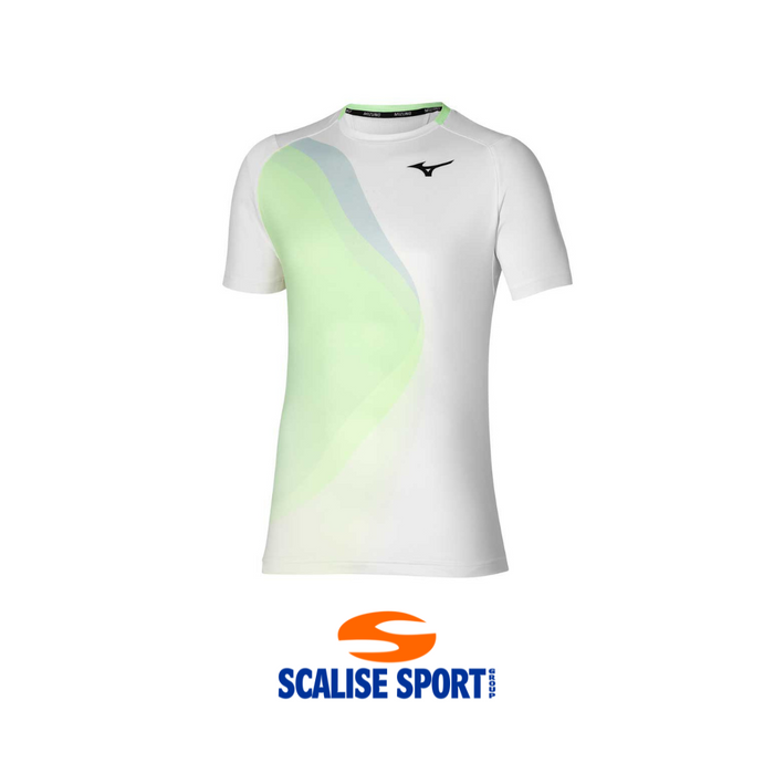 Maglia a manica corta Uomo - Mizuno Release Shadow Graphic Tee Bolt