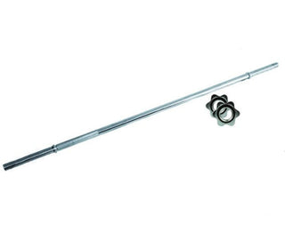Bilanciere cromato 150 cm chiusura vite Toorx