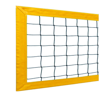 Kit beach volley completo di pali da 50 mm, rete da gara e linee segna-campo