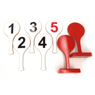 Set di Palette per giudici Basket